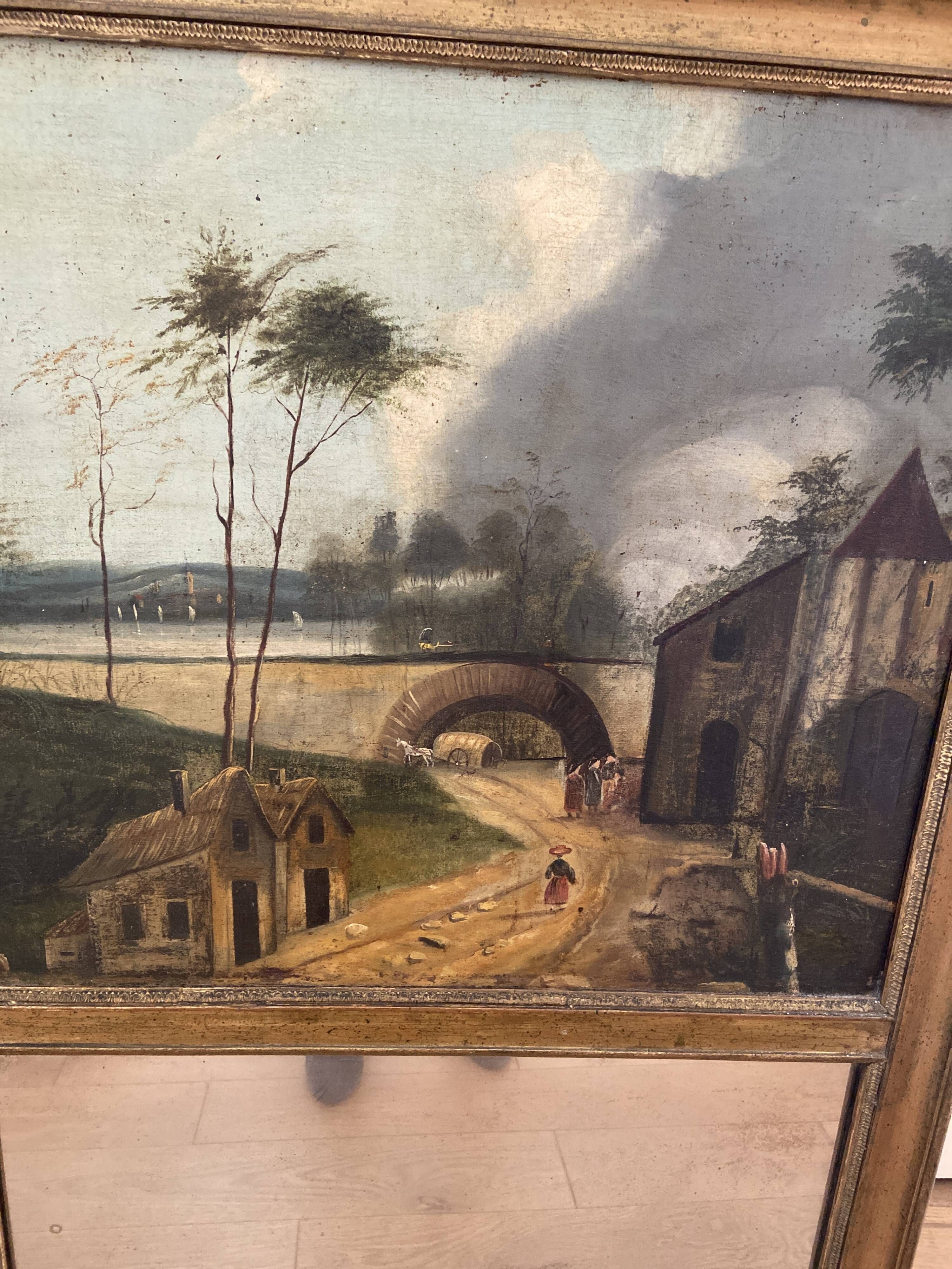 Trumeau 19 eme siècle