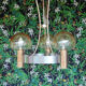 Chandelier vintage 3 lamps
