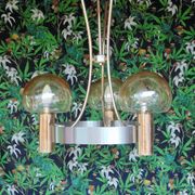 Chandelier vintage 3 lamps