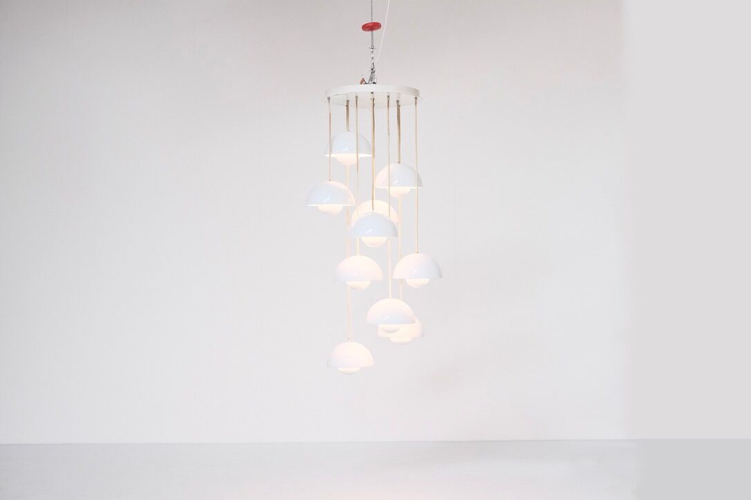 Pendant lamp by Verner Panton for Louis Poulsen, Denmark 1968s.