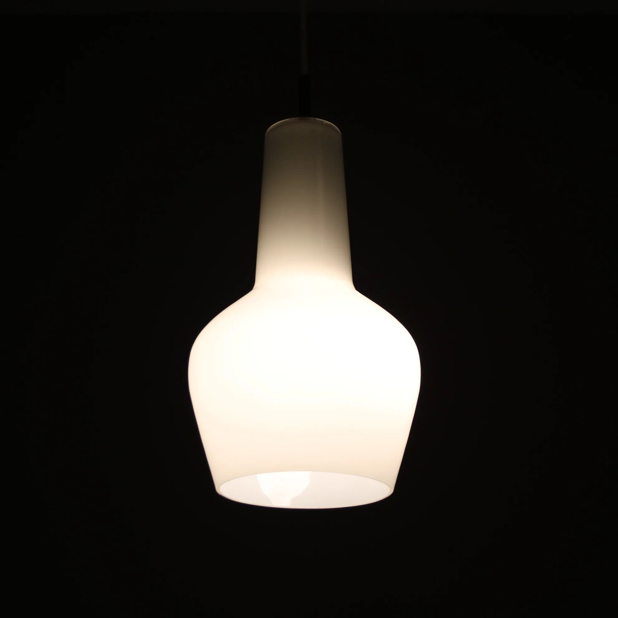 1950s Massimo Vignelli hanging lamp for Venini, Italy