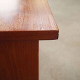 Teak desk, Danish design, 1960s, production: Denmark