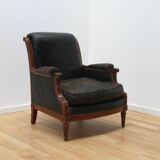 Paire de fauteuils style Louis XVI