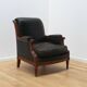 Pair of Louis XVI style armchairs