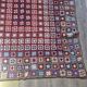 vintage crochet bedspread made of granny squares