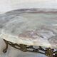 Brass and marble coffee table