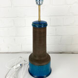 Vintage Scandinavian ceramic table lamp, Nils Kähler for HAK, Denmark, 1960