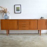 Teak sideboard by Nils Jonsson 220 cm
