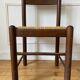 Chaise en bois et assise paillée