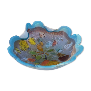 Empty Murano vintage glass pocket