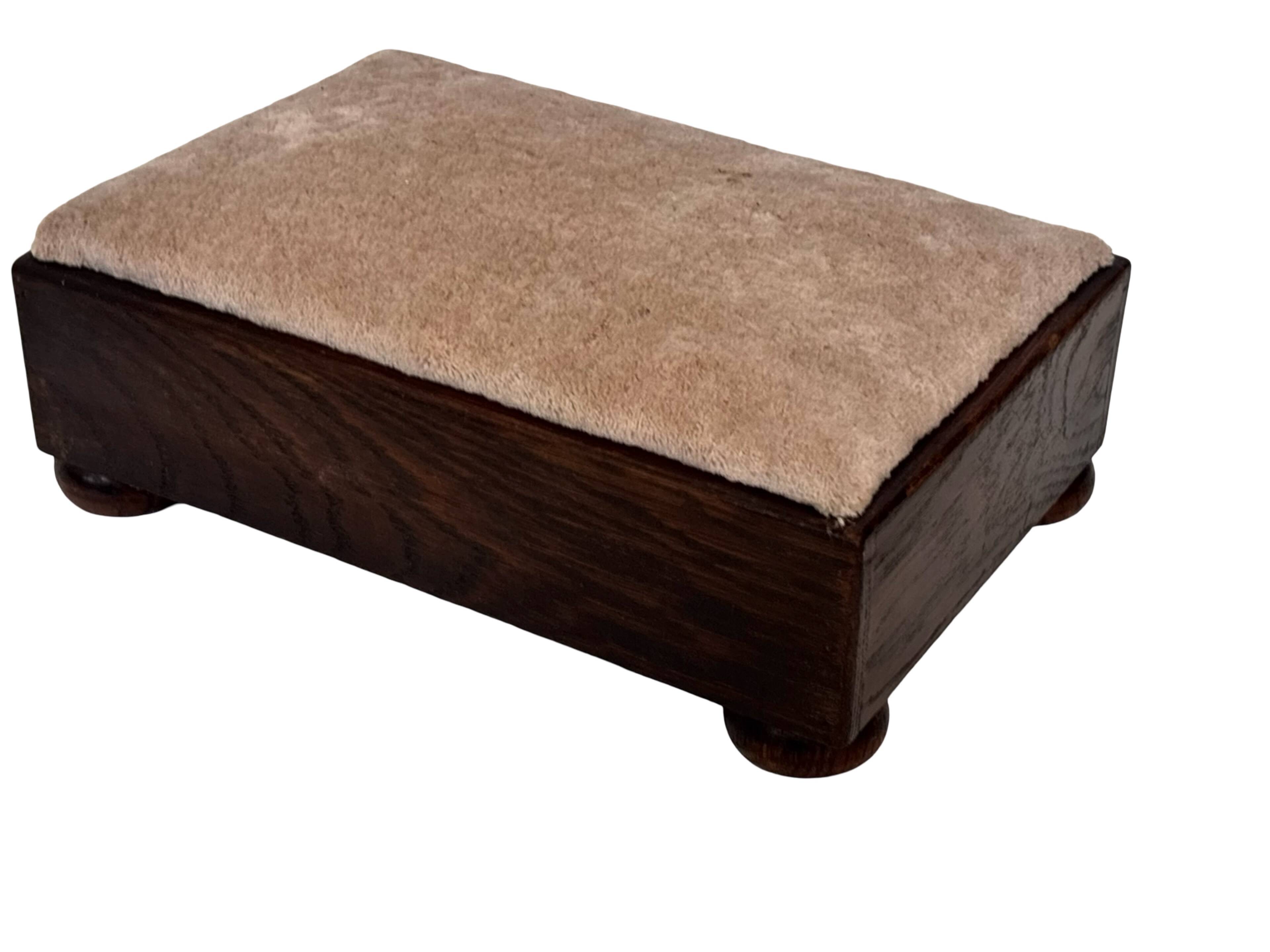 Art Deco footstool foot rest minimalist 30's design