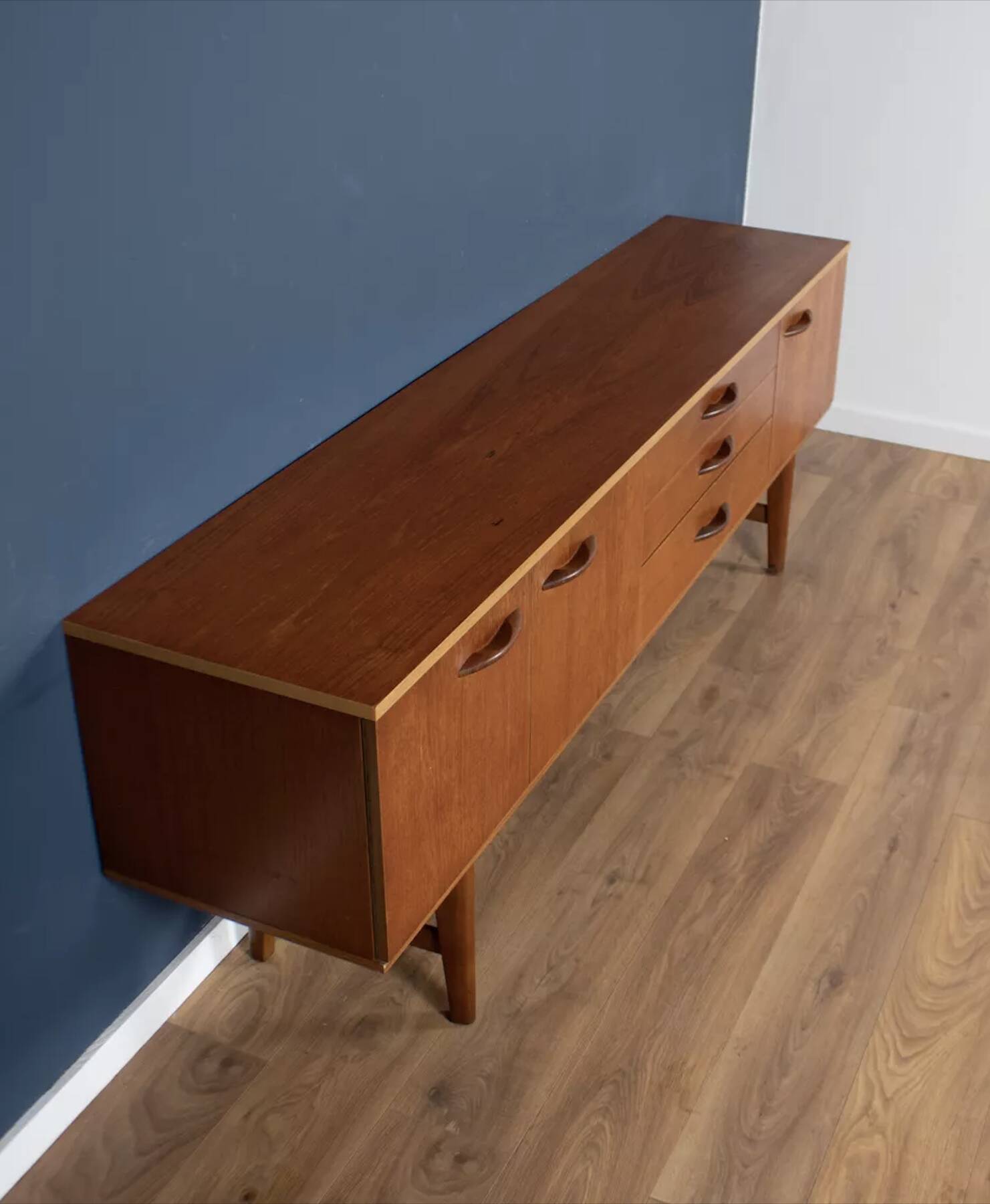 Avalon Scandinavian teak sideboard, Mid-Century (1960s)