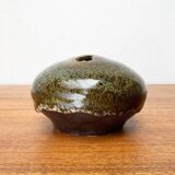 Ikebana vase in studio pottery by German artist Till Sudeck from the mid-century, 1960s.