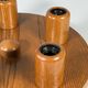 1960s 1970s Ceiling Lamp Brutalist Japandi Style Made in Germany