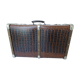 Croco print trunk suitcase
