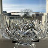 Crystal de Sèvres salad bowl in cut crystal