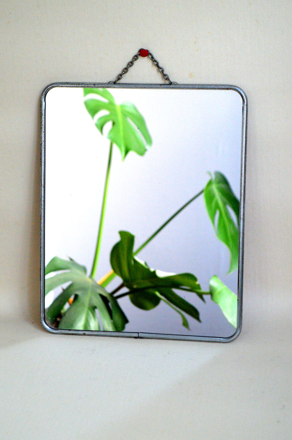 Vintage barber mirror