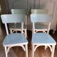 Lot de 4 chaises bistrot Baumann en bois et formica