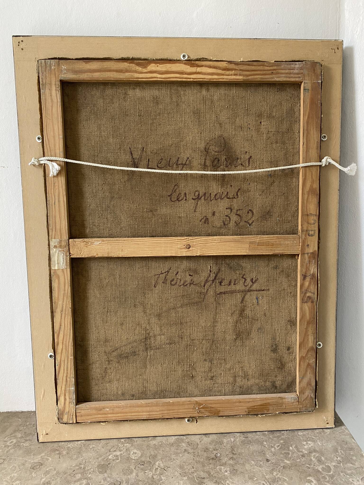 Landscape of the Parisian Seine quays