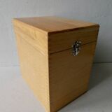 Light wooden box, 60s