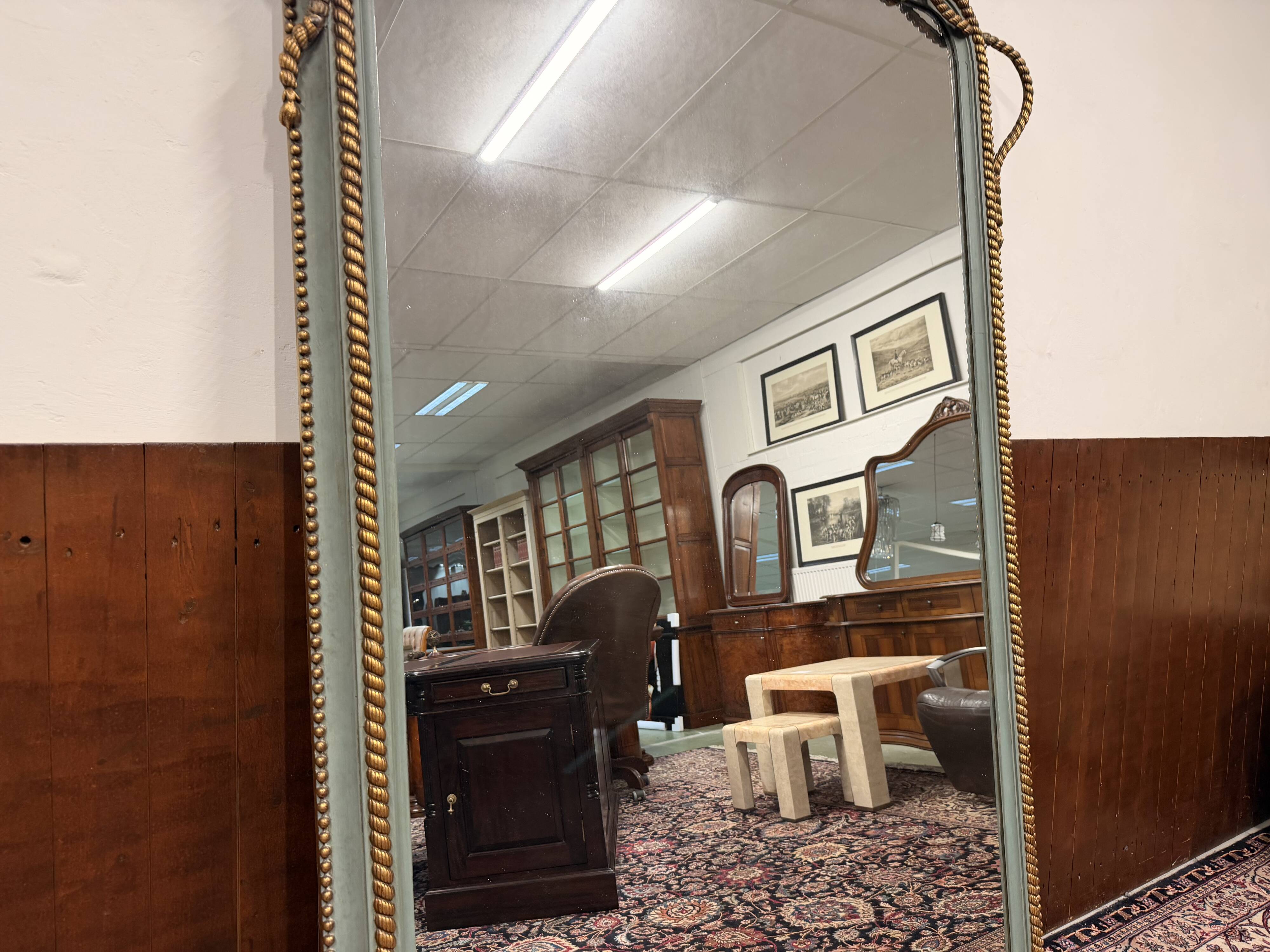 Antique English mirror