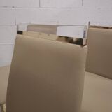 Set of 4 Hollywood Regency altuglas design chairs