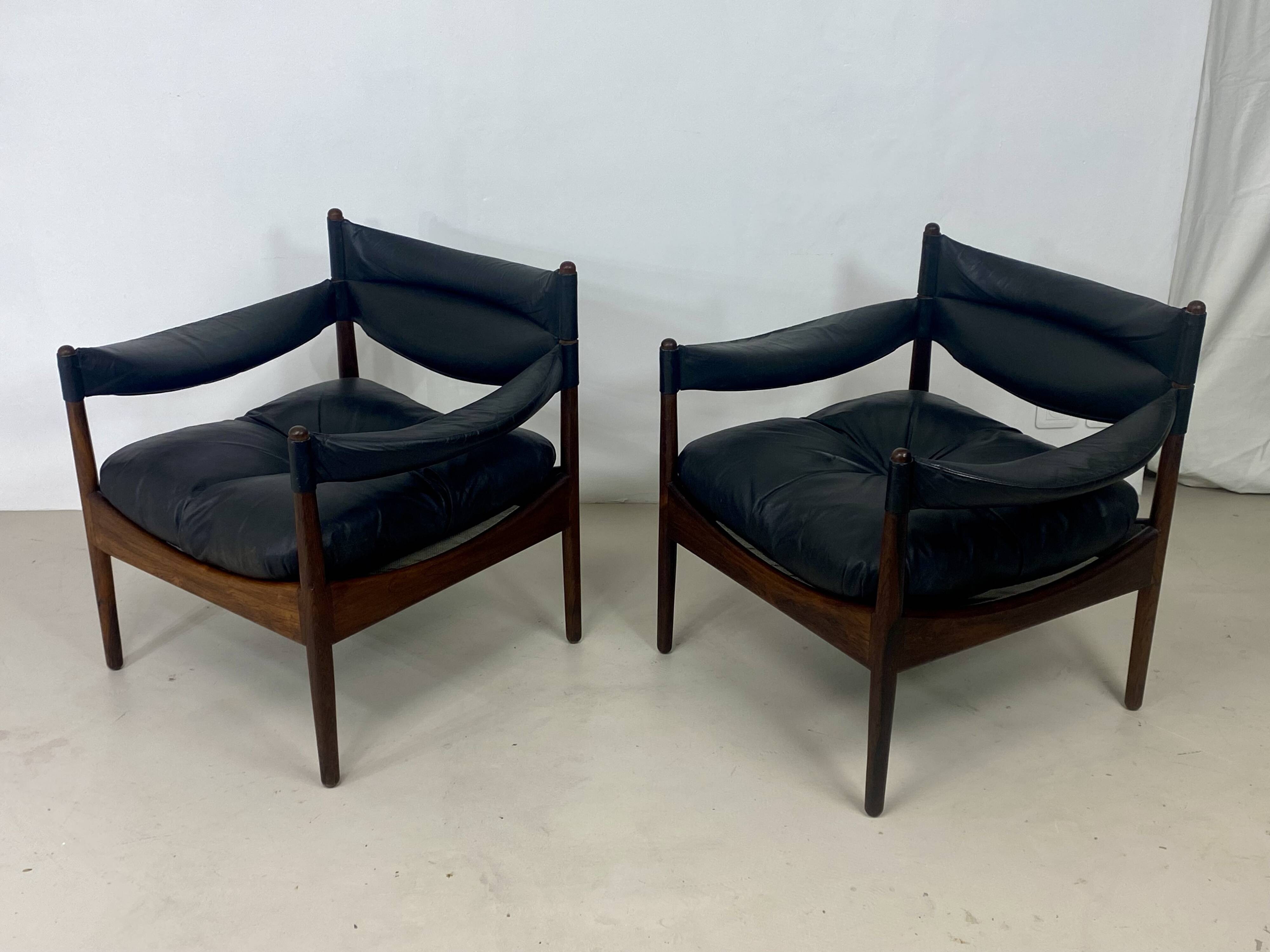 Pair of Modus armchairs – Kristian Vedel for Søren Willadsen