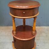 Round bedside with columns
