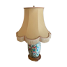 Lampe en porcelaine chinoise avec décors de grenades