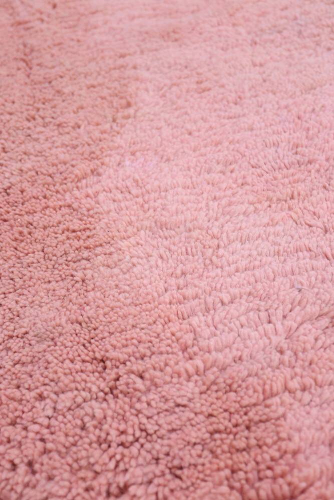 Tapis bérbere rose fait main traditionnelle 300cmx200cm