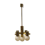 Vintage gold coloured pendant light