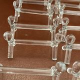 Set of 18 blown glass knife rests - Vintage