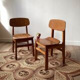 Children's chairs all wood