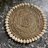 Table mat vintage seashell