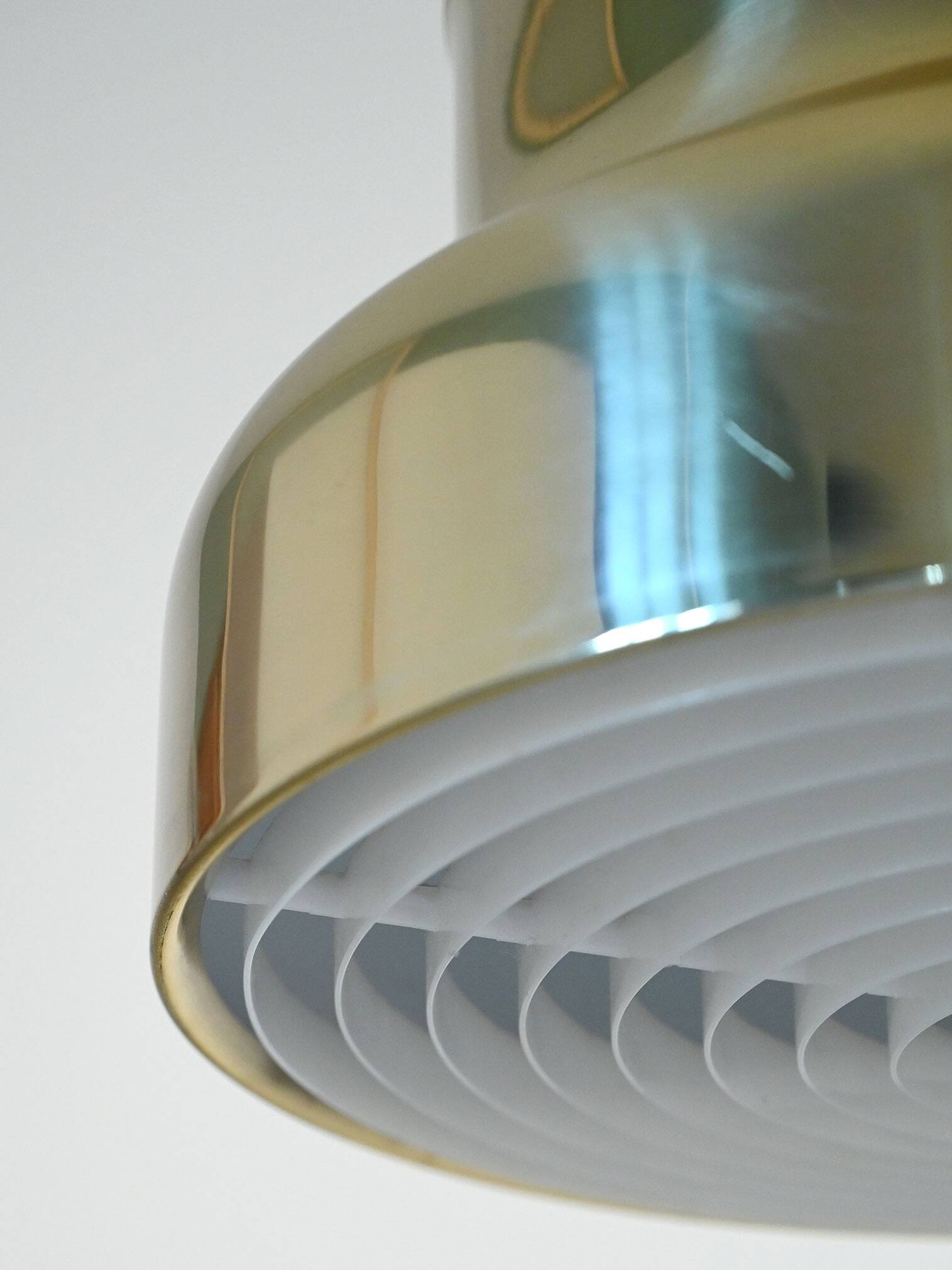 Bumling brass pendant lamp by Anders Pehrson