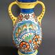 Art Deco ceramic vase by Ditmar Urbach by Lajos Kassak