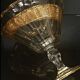 Coupe cristal et or