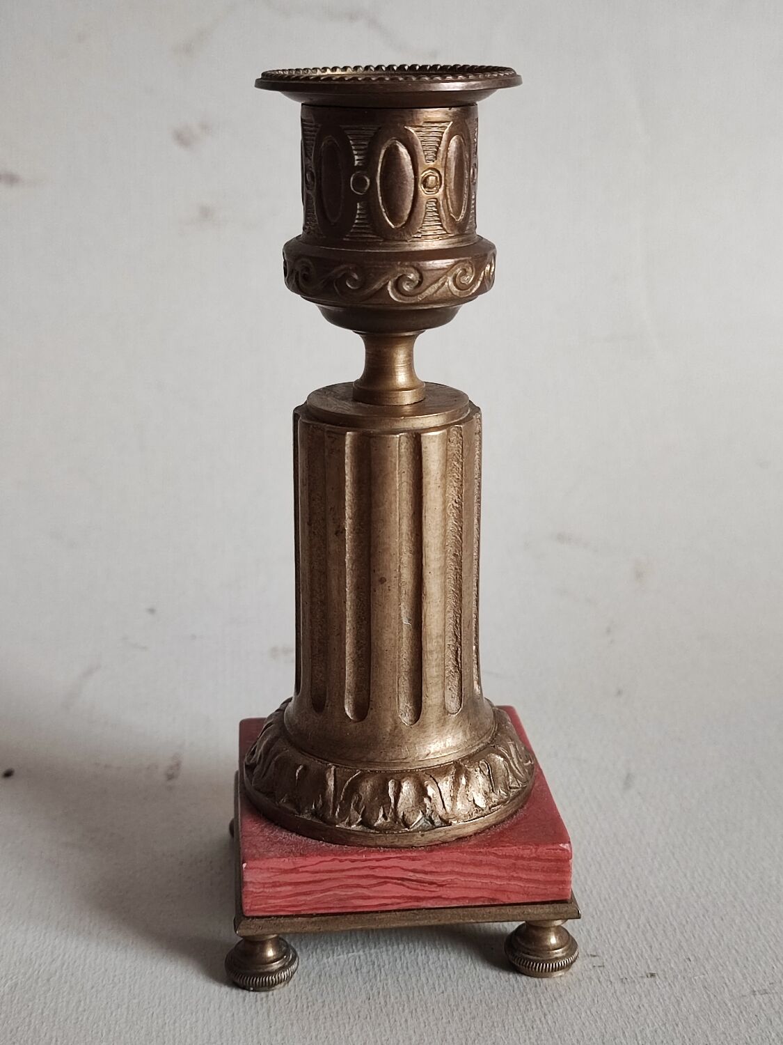 Bronze candlestick