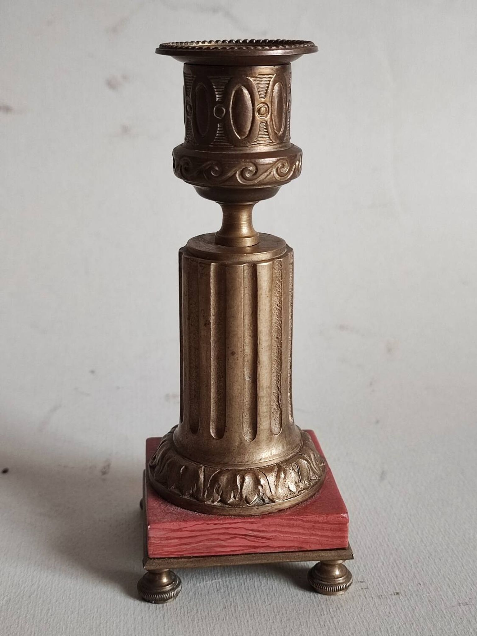 Bronze candlestick