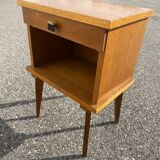 Oak bedside 1950