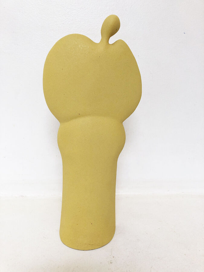 Femme jaune, ceramiche chiminazzo, 1970