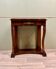 Console in flamed mahogany from empire 19th century