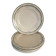 8 flat plates Longwy model Loridan circa 1900