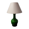 Lampe à poser grande céramique style chinoise vert pomme 1970