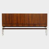 Buffet vintage design moderne du milieu du siècle en palissandre, années 1960.