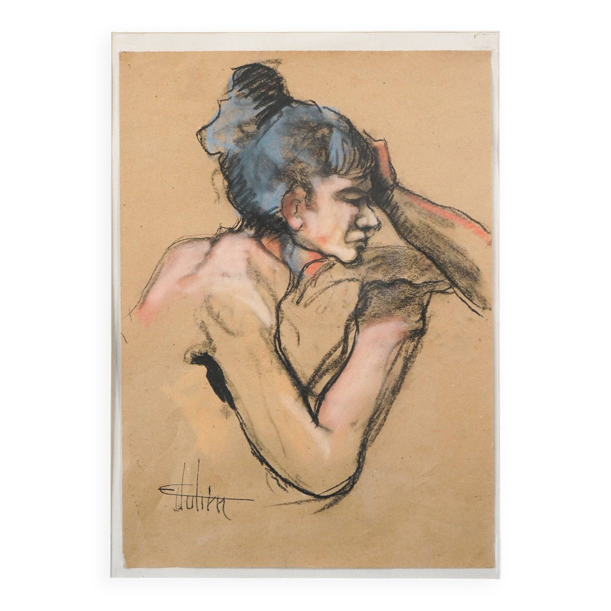 German Expressionist - Follower - Life Sketch of a Lady