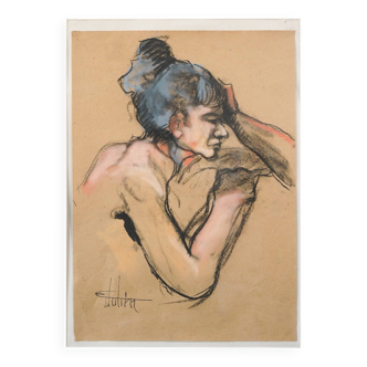 Expressionniste allemand - Suiveur - Esquisse de vie d'une dame