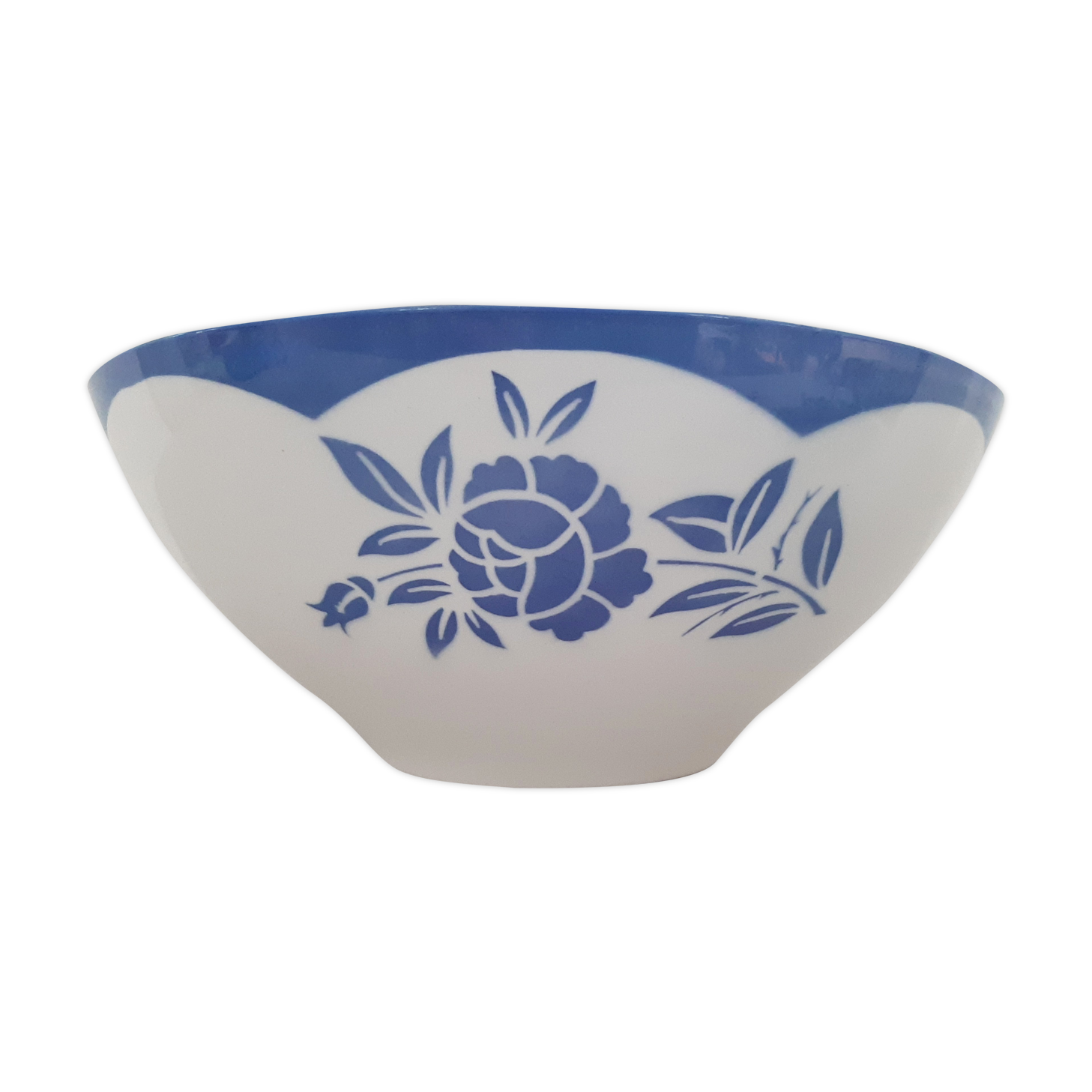 Saladier ancien signé Digoin Sarreguemines France modèle Corsica