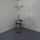 French chrome-plated steel tubular coat rack, 1940s
