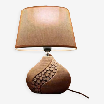 Table lamps rustic vintage lampshade